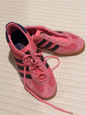 adidas Pink Suede Gazelle Sneakers